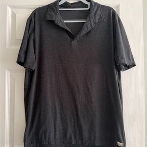 Vuori Men's Dark Gray Polo Shirt